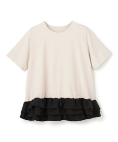 UNFILO / アンフィーロ カットソー | BEAUTY FORM-T フリルヘム Tシャツ