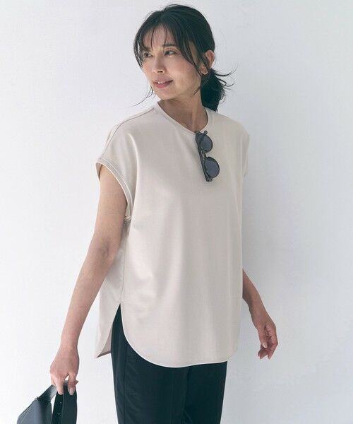 UNFILO / アンフィーロ カットソー | BEAUTY FORM-T バックシャーリング Tシャツ | 詳細4