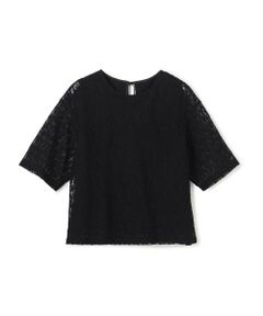 UNFILO / アンフィーロ カットソー | シアー エンブロイダリー Tシャツ