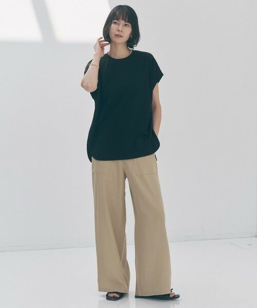 UNFILO / アンフィーロ カットソー | BEAUTY FORM-T バックシャーリング Tシャツ | 詳細23