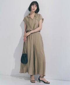 UNFILO / アンフィーロ その他パンツ | 【WEB限定カラー】ヴィンテージシアー ギャザーワイドパンツ