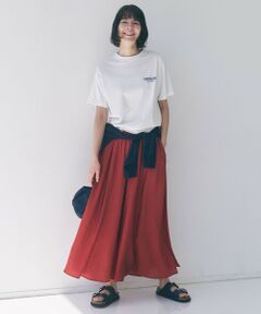 UNFILO / アンフィーロ その他パンツ | 【WEB限定カラー】ヴィンテージシアー ギャザーワイドパンツ