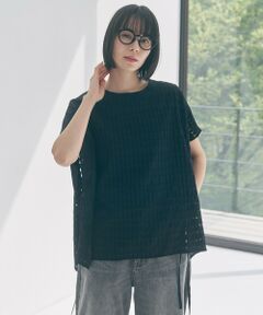 UNFILO / アンフィーロ カットソー | シアー レイヤード Tシャツ