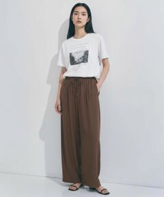 UNFILO / アンフィーロ その他パンツ | 【ウエストゴム】ライトフィブリル バルーンパンツ