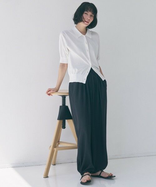 UNFILO / アンフィーロ その他パンツ | 【ウエストゴム】ライトフィブリル バルーンパンツ | 詳細1