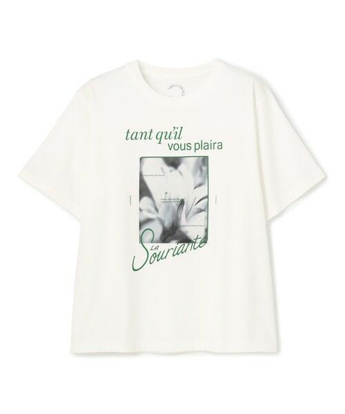 UNFILO / アンフィーロ カットソー | 【新柄追加】CLEAN-Tee（オフ/フォト）
