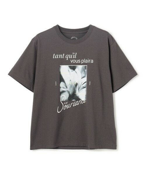 UNFILO / アンフィーロ カットソー | 【新柄追加】CLEAN-Tee（チャコール/フォト）