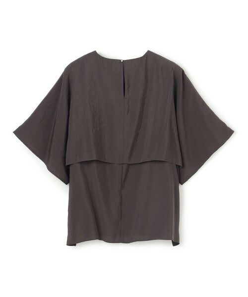 UNFILO / アンフィーロ シャツ・ブラウス | フィブリルクロス ケープブラウス | 詳細9