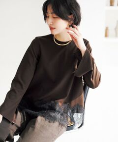 UNFILO / アンフィーロ シャツ・ブラウス | 【セットアップ着用可】BEAUTY MOVE レースブラウス