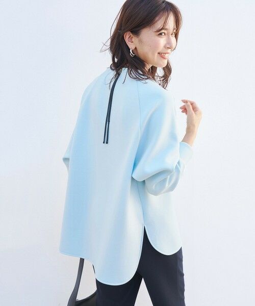 UNFILO / アンフィーロ スウェット | 【WEB限定カラー】BEAUTY FORM JERSEY バックZIP プルオーバー | 詳細10
