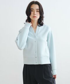 UNFILO / アンフィーロ カーディガン・ボレロ | 【WEB限定カラー】BEAUTY FORM JERSEY キーネックカーディガン
