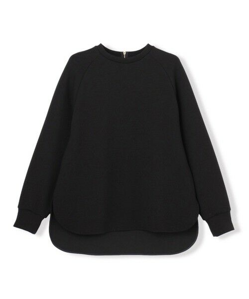 UNFILO / アンフィーロ スウェット | 【WEB限定カラー】BEAUTY FORM JERSEY バックZIP プルオーバー（ブラック）