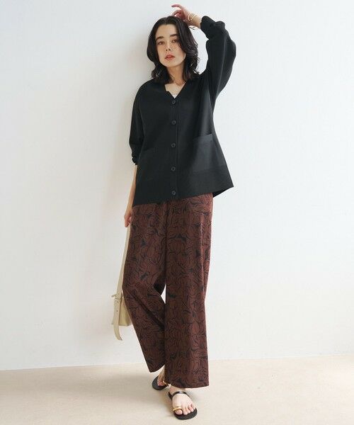 UNFILO / アンフィーロ ニット・セーター | BEAUTY FORM KNIT Vカーディガン | 詳細16