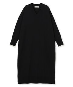 UNFILO / アンフィーロ ロング・マキシ丈ワンピース | 【WEB限定】マイビューティニット Vネックワンピース