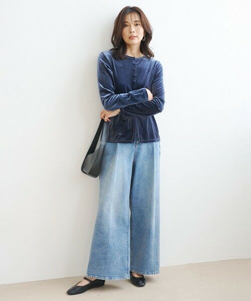 UNFILO / アンフィーロ デニムパンツ | 【一部店舗限定】UNFILO DENIM タックワイド | 詳細2
