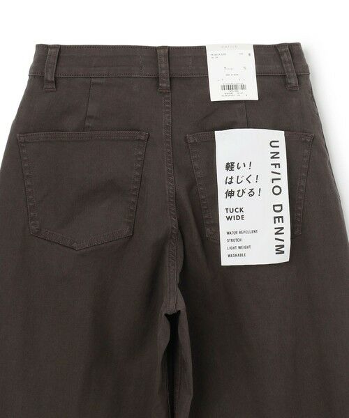 UNFILO / アンフィーロ デニムパンツ | 【一部店舗限定】UNFILO DENIM タックワイド | 詳細15