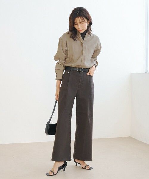 UNFILO / アンフィーロ デニムパンツ | 【一部店舗限定】UNFILO DENIM タックワイド | 詳細5