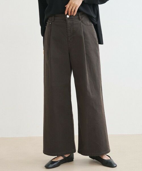 UNFILO / アンフィーロ デニムパンツ | 【一部店舗限定】UNFILO DENIM タックワイド | 詳細8