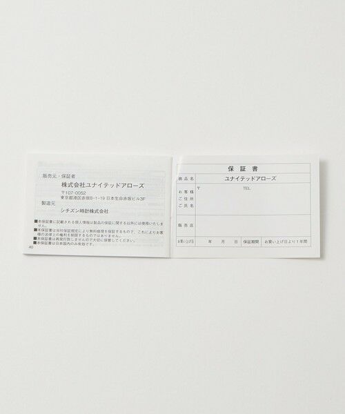 UNITED ARROWS / ユナイテッドアローズ 腕時計 | スクエア メタル 腕時計 | 詳細10