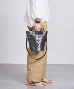 UNITED ARROWS / ユナイテッドアローズ ショルダーバッグ | UWCB 2WAY カットワーク ミニバッグ†