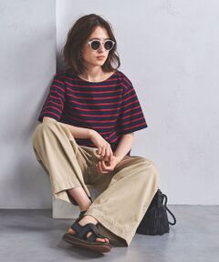 UNITED ARROWS / ユナイテッドアローズ Tシャツ | ○UWSC コットン ボートネック カットソー