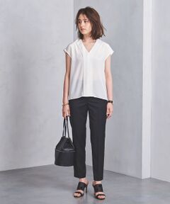 UNITED ARROWS / ユナイテッドアローズ ショート・ハーフ・半端丈パンツ | ○UBCB P/R ツイル テーパード パンツ 18FW