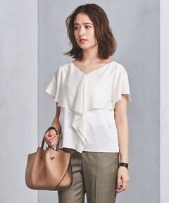 UNITED ARROWS / ユナイテッドアローズ シャツ・ブラウス | UBCS ハーフフリル ショートスリーブ ブラウス