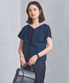 UNITED ARROWS / ユナイテッドアローズ シャツ・ブラウス | UBCS ハーフフリル ショートスリーブ ブラウス