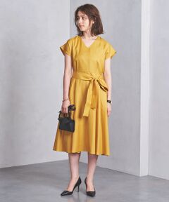 UNITED ARROWS / ユナイテッドアローズ ロング・マキシ丈ワンピース | UBCS Ｖネックフレアワンピース2