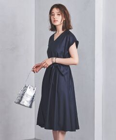 UNITED ARROWS / ユナイテッドアローズ ロング・マキシ丈ワンピース | UBCS Ｖネックフレアワンピース2