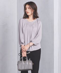 UNITED ARROWS / ユナイテッドアローズ シャツ・ブラウス | UBCS タック ラウンドネック ブラウス