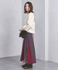 UNITED ARROWS / ユナイテッドアローズ ロング・マキシ丈スカート | UWSC ペイズリープリント スカート2†