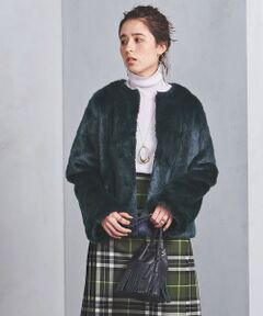 UNITED ARROWS / ユナイテッドアローズ その他アウター | UWSC フェイクファー ショートコート†