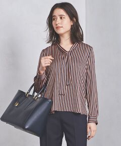 UNITED ARROWS / ユナイテッドアローズ シャツ・ブラウス | ○UBCB ロンドンストライプ ボウタイ ブラウス