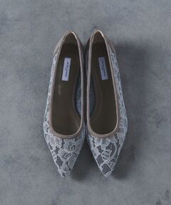 UNITED ARROWS / ユナイテッドアローズ フラットシューズ | UBCS ポインテッド レース フラットパンプス