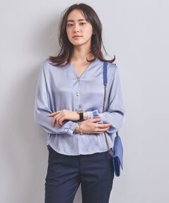 UNITED ARROWS / ユナイテッドアローズ シャツ・ブラウス | UBCB メタルボタン Vネックブラウス