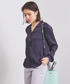 UNITED ARROWS / ユナイテッドアローズ シャツ・ブラウス | UBCB メタルボタン Vネックブラウス