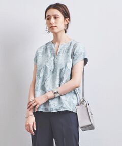 UNITED ARROWS / ユナイテッドアローズ シャツ・ブラウス | UBCS カットジャカード フレンチスリーブ ブラウス †