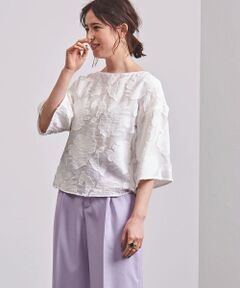 UNITED ARROWS / ユナイテッドアローズ シャツ・ブラウス | UBCS カットジャカード フレアスリーブブラウス