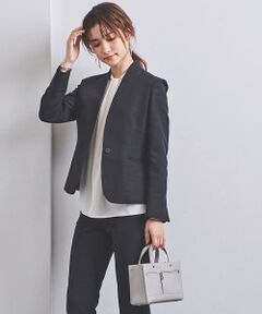 UNITED ARROWS / ユナイテッドアローズ テーラードジャケット | UBCB スラブ Vノーカラージャケット