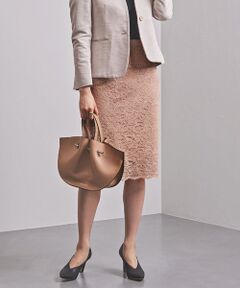 UNITED ARROWS / ユナイテッドアローズ ミニ・ひざ丈スカート | UBCS チェーンレース タイトスカート