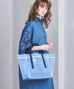 UNITED ARROWS / ユナイテッドアローズ トートバッグ | 【一部別注】＜LUDLOW（ラドロー）＞ メッシュ グレープハンドル バッグ†