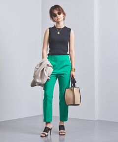 UNITED ARROWS / ユナイテッドアローズ ショート・ハーフ・半端丈パンツ | UBCB C/N ハイウエスト テーパードパンツ