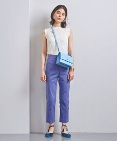 UNITED ARROWS / ユナイテッドアローズ ショート・ハーフ・半端丈パンツ | UBCB C/N ハイウエスト テーパードパンツ