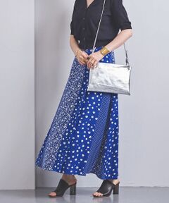 UNITED ARROWS / ユナイテッドアローズ ミニ・ひざ丈スカート | UWSC フラワードットプリント スカート