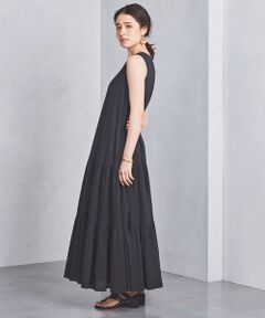 UNITED ARROWS / ユナイテッドアローズ ロング・マキシ丈ワンピース | UWSC コットン Vネック マキシワンピース †