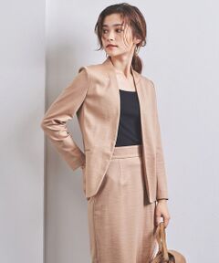 UNITED ARROWS / ユナイテッドアローズ テーラードジャケット | UBCS RAMIE Vノーカラージャケット