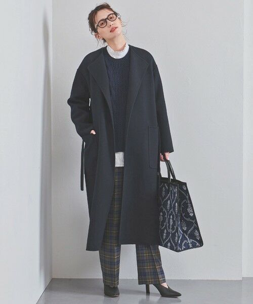 セール Ugcb ダブルフェイス ノーカラーコート その他アウター United Arrows ユナイテッドアローズ ファッション通販 タカシマヤファッションスクエア