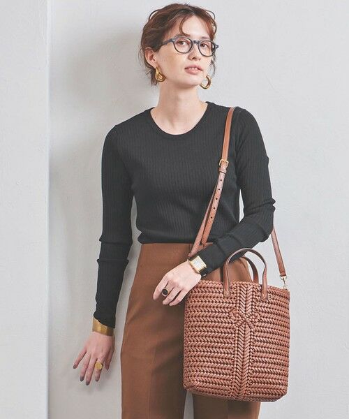 セール Uwsc ウール リブ クルーネック ニット ニット セーター United Arrows ユナイテッドアローズ ファッション通販 タカシマヤファッションスクエア