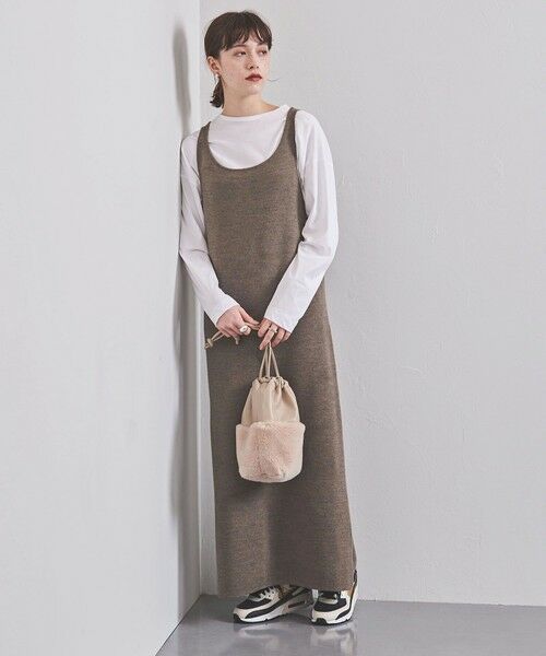 Uwsc Uネック ロング ニットワンピース ロング マキシ丈ワンピース United Arrows ユナイテッドアローズ ファッション通販 タカシマヤファッションスクエア